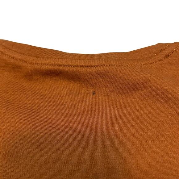 J.Crew Factory Mocha Brown Cotton Slim Fit Crewneck Tee Shirt M NWT - Picture 6 of 6